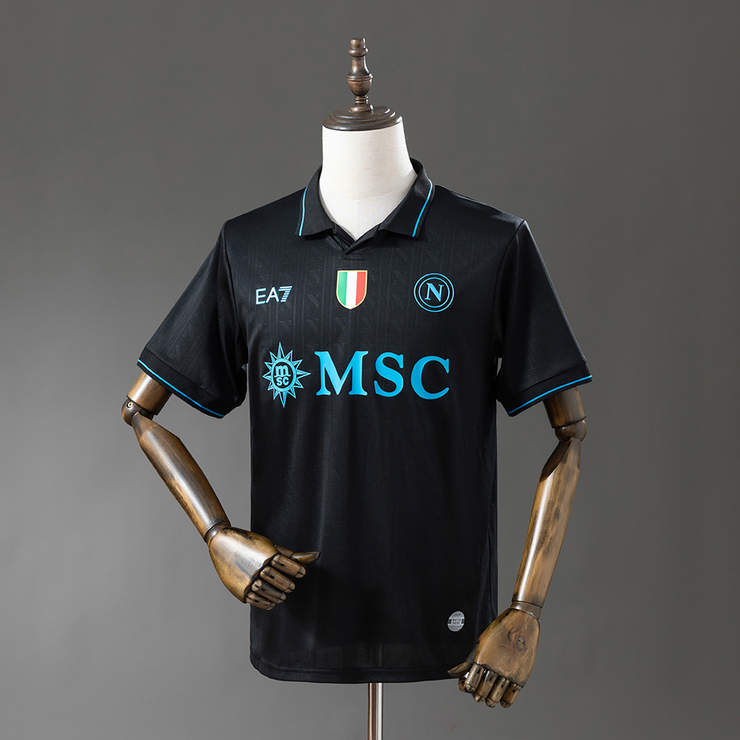 SSC Napoli 2025/26 Tredjetröja Kortärmad Fotbollströja Herr