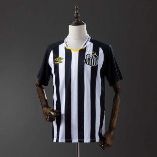 Santos 2025/26 Bortatröja Kortärmad Fotbollströja Herr