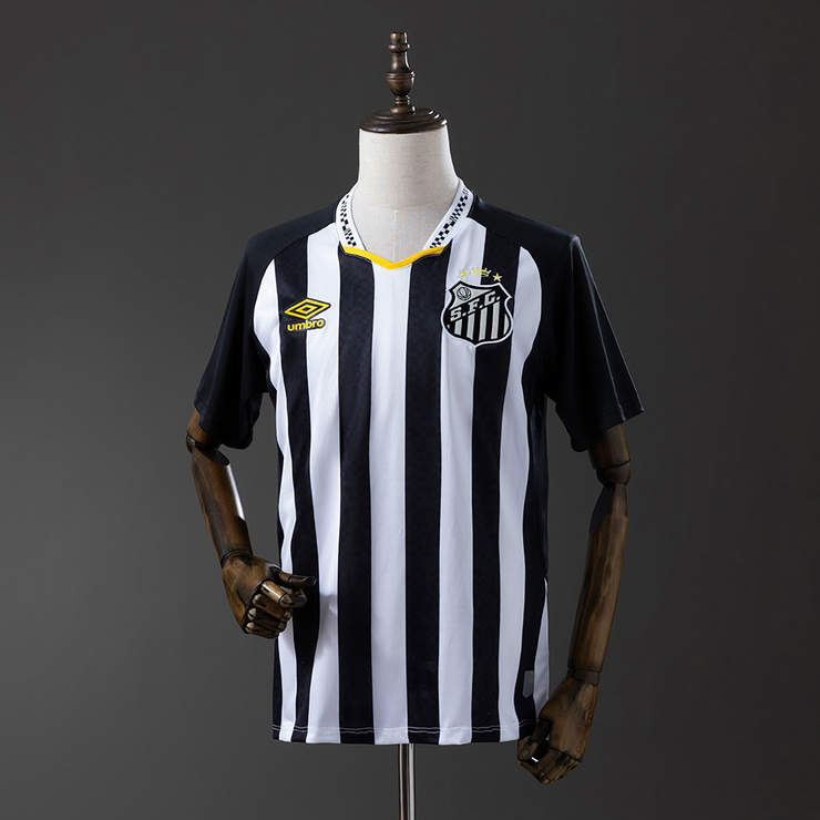 Santos 2025/26 Bortatröja Kortärmad Fotbollströja Herr