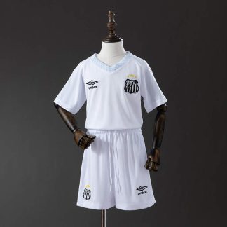 Santos 2025/26 Hemmaställ Barn Fotbollströja med Shorts
