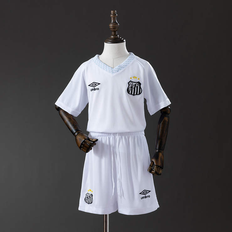Santos 2025/26 Hemmaställ Barn Fotbollströja med Shorts