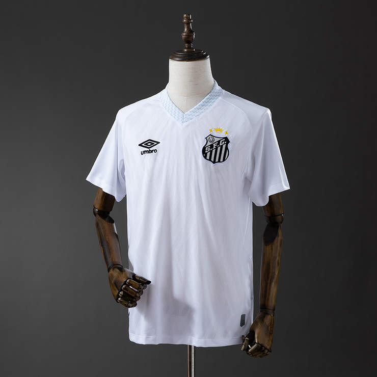 Santos 2025/26 Hemmatröja Kortärmad Fotbollströja Herr