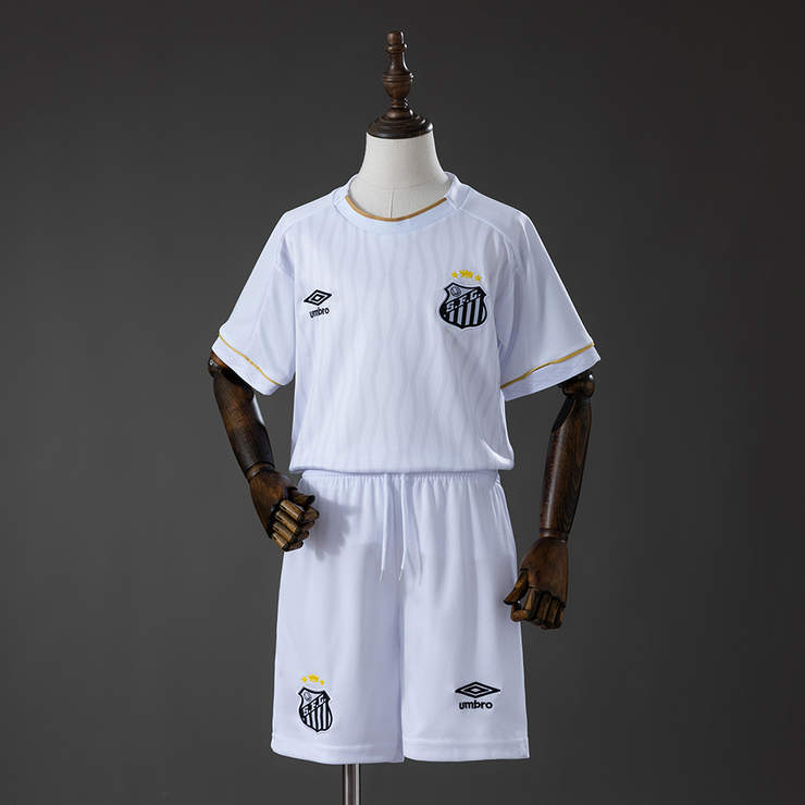 Santos 2026/27 Hemmaställ Barn Fotbollsställ med Shorts