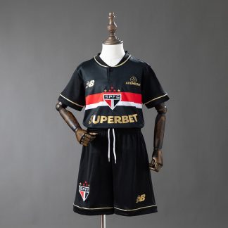São Paulo 2025/26 Tredjeställ Barn Fotbollströja med Shorts