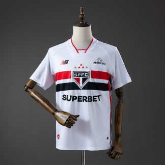 São Paulo 2026/27 Hemmatröja Kortärmad Herr Fotbollströja