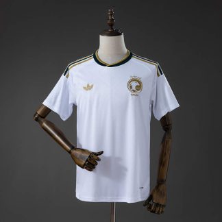 Saudiarabien VM 2026 Bortatröja Kortärmad Fotbollströja Herr