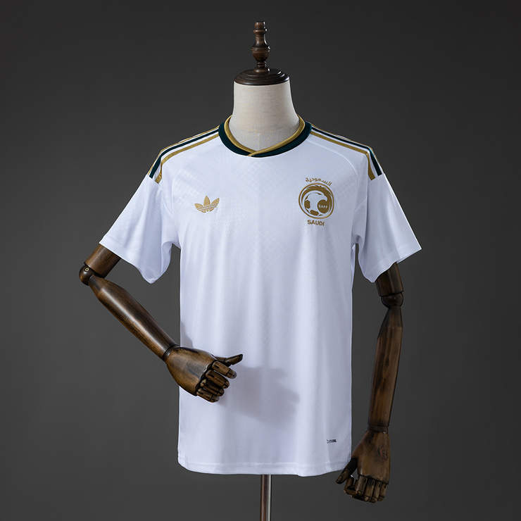 Saudiarabien VM 2026 Bortatröja Kortärmad Fotbollströja Herr