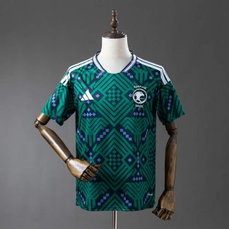 Saudiarabien VM 2026 Hemmatröja Grön Kortärmad Fotbollströja Herr