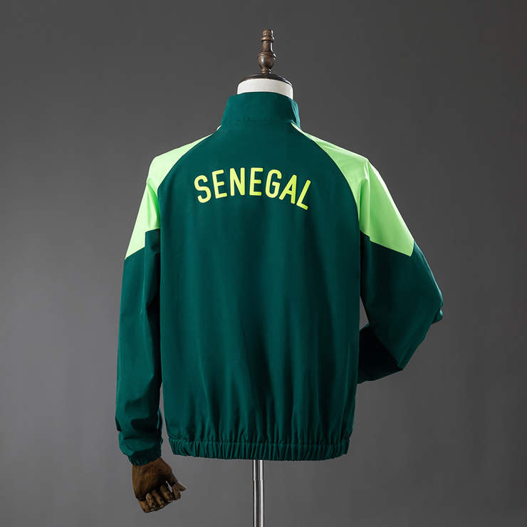 Senegal VM 2026 Vindjacka Mörkgrön Herr Träningsjacka