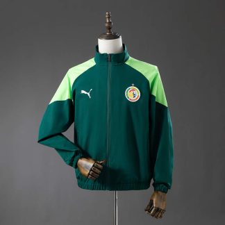 Senegal VM 2026 Vindjacka Mörkgrön Herr Träningsjacka