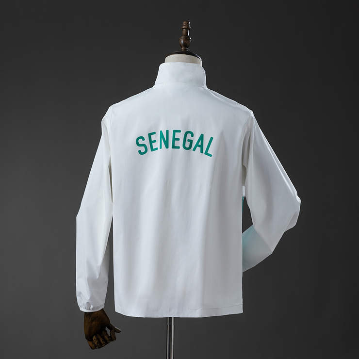 Senegal VM 2026 Vindjacka Vit Herr Träningsjacka