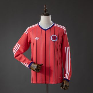 Skottland VM 2026 Bortatröja Långärmad Fotbollströja Herr