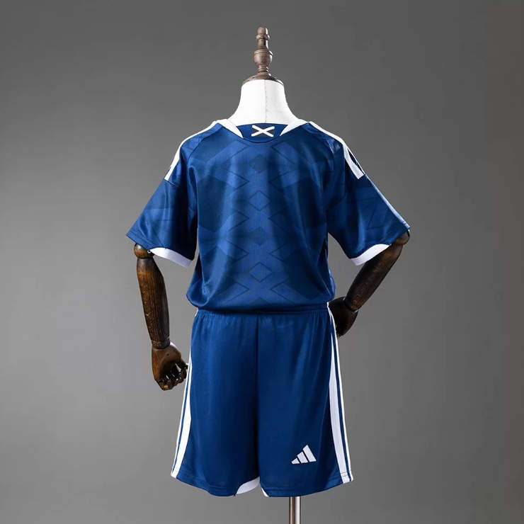 Skottland VM 2026 Hemmaställ Barn Fotbollströja med Shorts