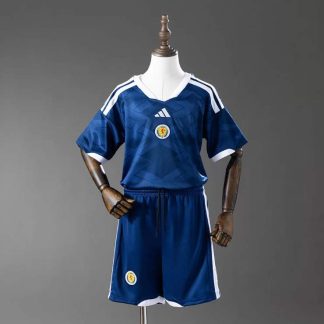Skottland VM 2026 Hemmaställ Barn Fotbollströja med Shorts