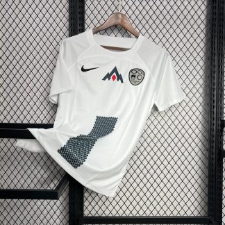 Slovenien EM 2024 Hemmatröja Vit Herr Fotbollströja