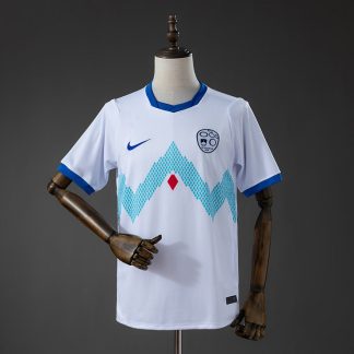 Slovenien VM 2026 Hemmatröja Vit Herr Fotbollströja