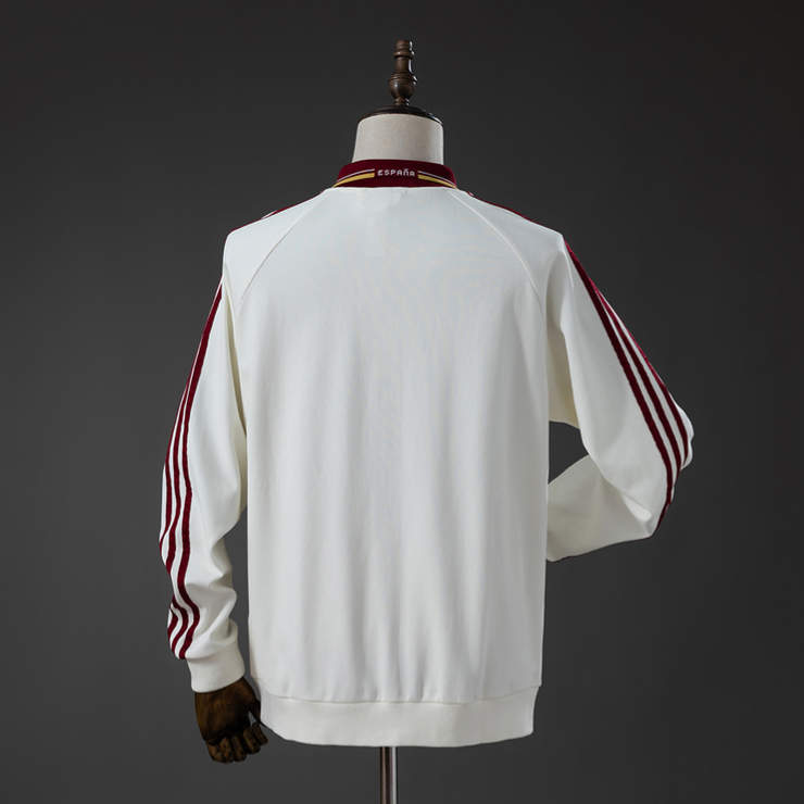 Spanien VM 2026 Bortatröja Anthem Jacket Vit – Fotbollsjacka Herr