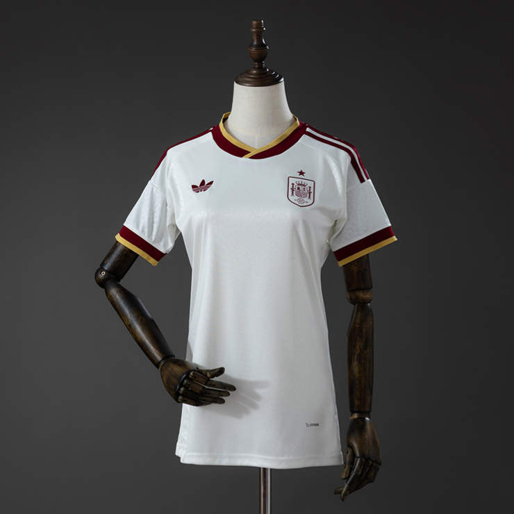 Spanien VM 2026 Bortatröja Fotbollströja Dam