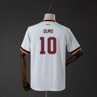 Spanien VM 2026 Bortatröja Herr Dani Olmo #10 Fotbollströja Mästarutgåva