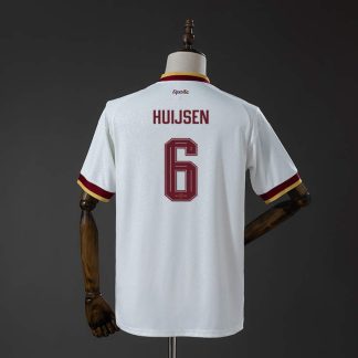 Spanien VM 2026 Bortatröja Herr Huijsen #6 Fotbollströja Mästarutgåva