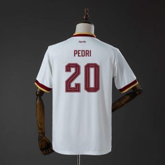 Spanien VM 2026 Bortatröja Herr Pedri #20 Fotbollströja Mästarutgåva
