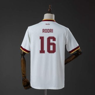 Spanien VM 2026 Bortatröja Herr Rodri #16 Fotbollströja Mästarutgåva