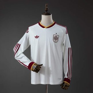 Spanien VM 2026 Bortatröja Långärmad Fotbollströja Herr
