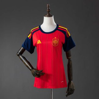 Spanien VM 2026 Hemmatröja Fotbollströja Dam
