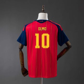 Spanien VM 2026 Hemmatröja Herr Dani Olmo #10 Fotbollströja Mästarutgåva