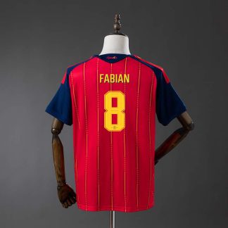 Spanien VM 2026 Hemmatröja Herr Fabián Ruiz #8 Fotbollströja Mästarutgåva