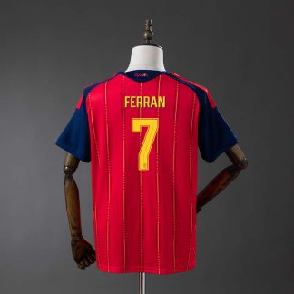 Spanien VM 2026 Hemmatröja Herr Ferran Torres #7 Fotbollströja Mästarutgåva