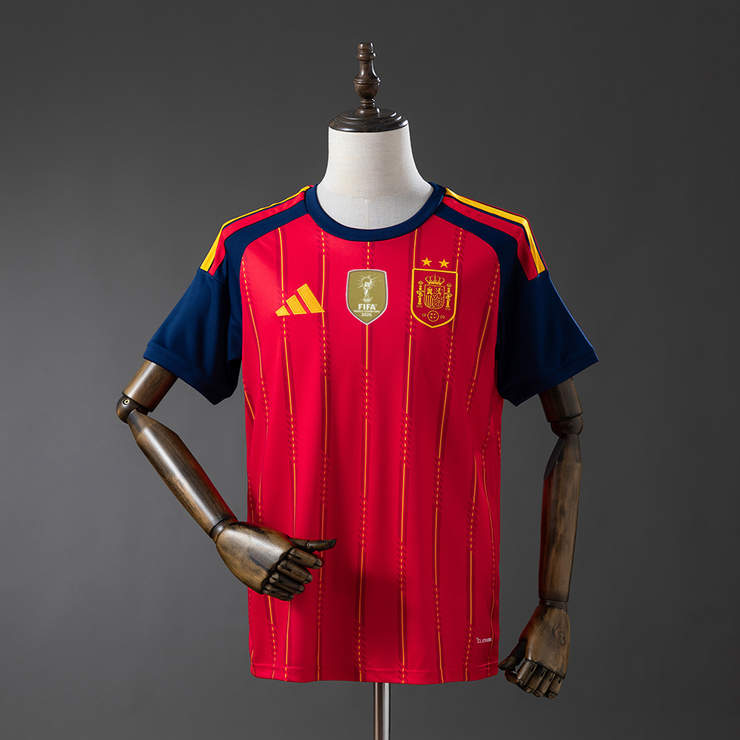 Spanien VM 2026 Hemmatröja Herr Fotbollströja Mästarutgåva