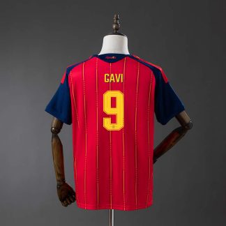 Spanien VM 2026 Hemmatröja Herr Gavi #9 Fotbollströja Mästarutgåva