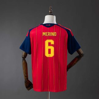Spanien VM 2026 Hemmatröja Herr Mikel Merino #6 Fotbollströja Mästarutgåva