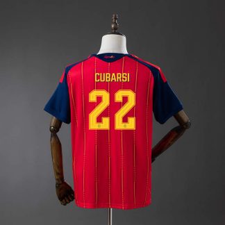 Spanien VM 2026 Hemmatröja Herr Pau Cubarsí #22 Fotbollströja Mästarutgåva