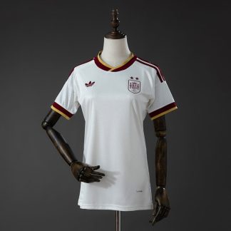 Spanien VM 2026 Mästarutgåva Två Stjärnor Bortatröja Dam Fotbollströja