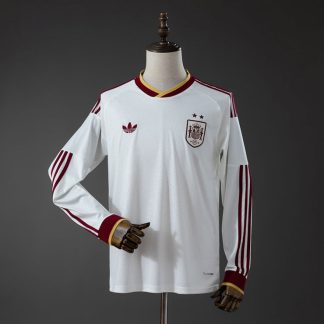 Spanien VM 2026 Mästarutgåva Två Stjärnor Bortatröja Långärmad Herr Fotbollströja