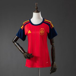 Spanien VM 2026 Mästarutgåva Två Stjärnor Hemmatröja Dam Fotbollströja