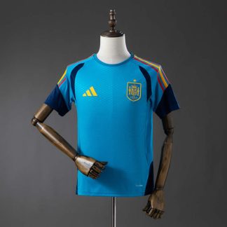 Spanien VM 2026 Träningströja Blå – Fotbollströja Herr