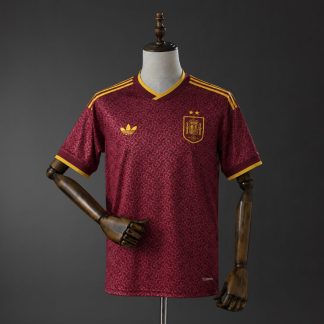 Spanien VM 2026 Två Stjärnor Vinröd Specialutgåva Fotbollströja