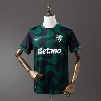 Sporting CP 2025/26 Bortatröja Kortärmad Fotbollströja Herr