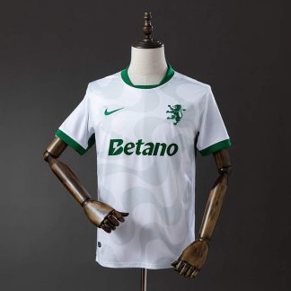 Sporting CP 2025/26 Fjärdetröja Kortärmad Fotbollströja Herr