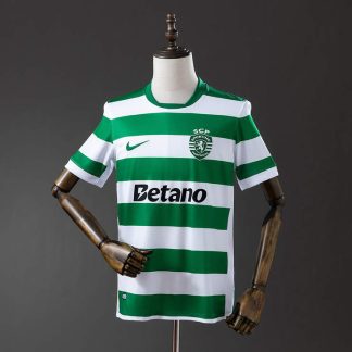 Sporting CP 2025/26 Hemmatröja Kortärmad Fotbollströja Herr