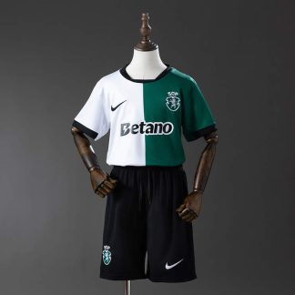 Sporting CP 2025/26 Special Edition Stromp Barn Fotbollsställ med Shorts