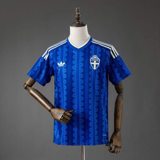 Sverige VM 2026 Bortatröja Kortärmad Fotbollströja Herr