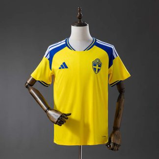 Sverige VM 2026 Hemmatröja Kortärmad Fotbollströja Herr