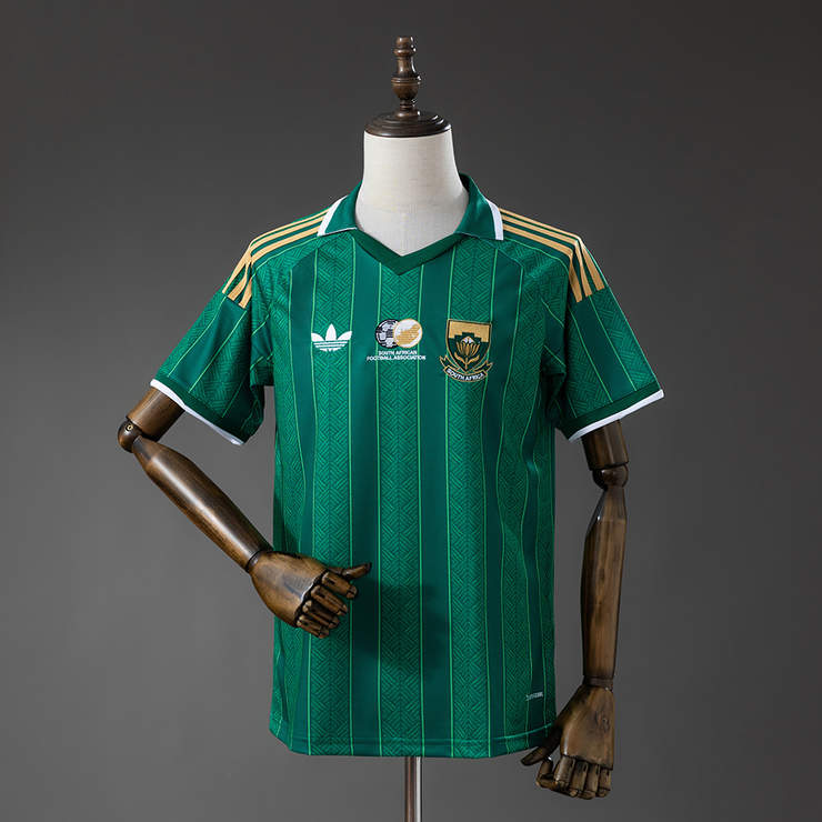 Sydafrika VM 2026 Bortatröja Kortärmad Fotbollströja Herr