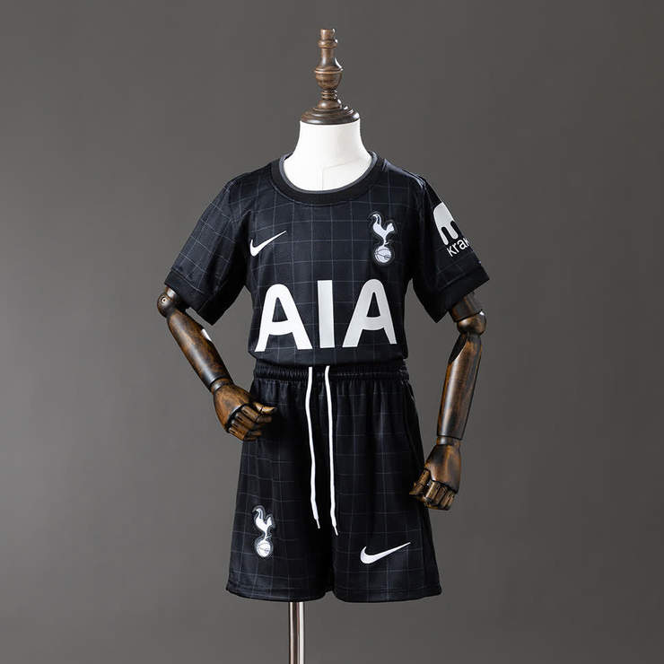 Tottenham Hotspur 2025/26 Bortatröja Barn Fotbollströja med Shorts