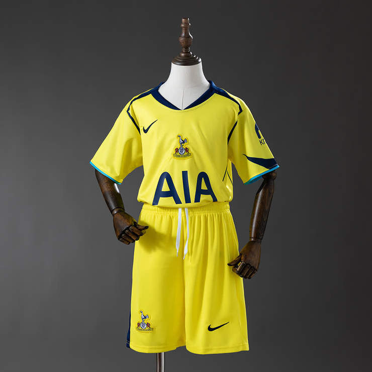 Tottenham Hotspur 2025/26 Tredjetröja Barn Fotbollströja med Shorts