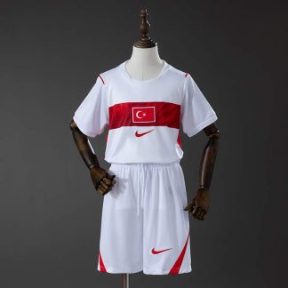 Turkiet VM 2026 Bortaställ Barn Fotbollströja med Shorts